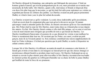 کتاب Harry Potter à l’École des Sorciers