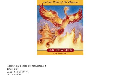 کتاب Harry Potter et l’Ordre du Phénix