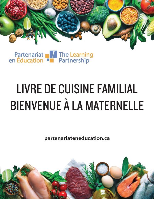 کتاب livre de cuisine familial bienvenue a la maternelle