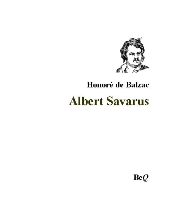 رمان Albert savarus