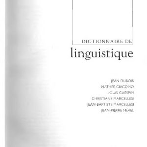 Dictionnaire de linguistique