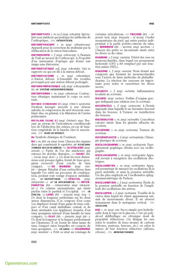 Dictionnaire médical-Masson