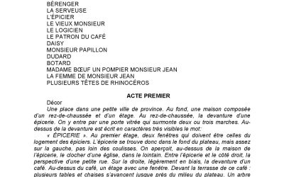 کتاب Eugène Ionesco Rhinocéros