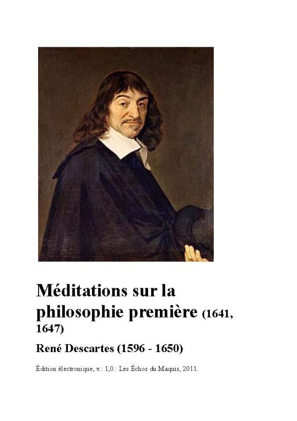 Meditations descartes