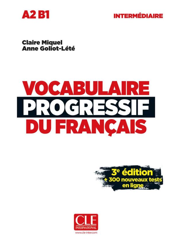 Vocabulaire Progressif du Français niveau Intermédiaire 3e edition