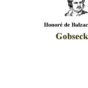 gobseck honore de balzac
