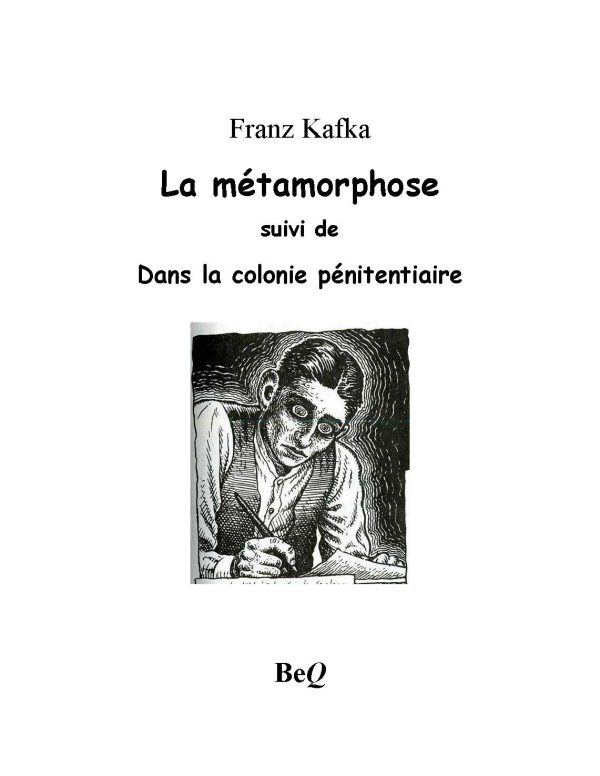 کتاب la metamorphose franz kafka