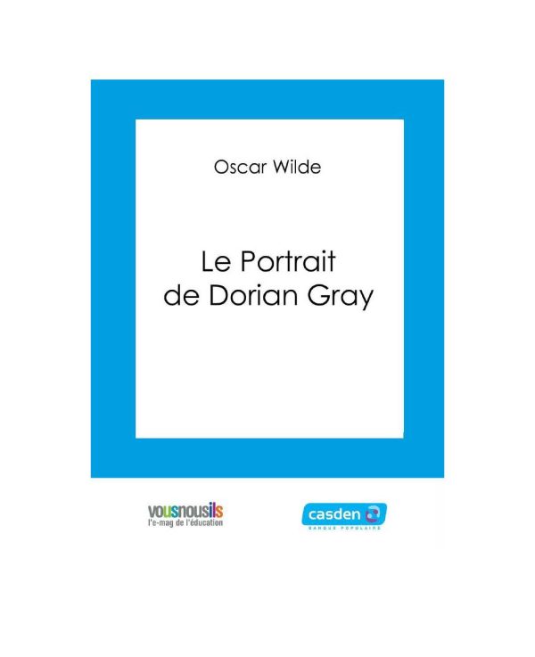 رمان le portrait de dorian gray